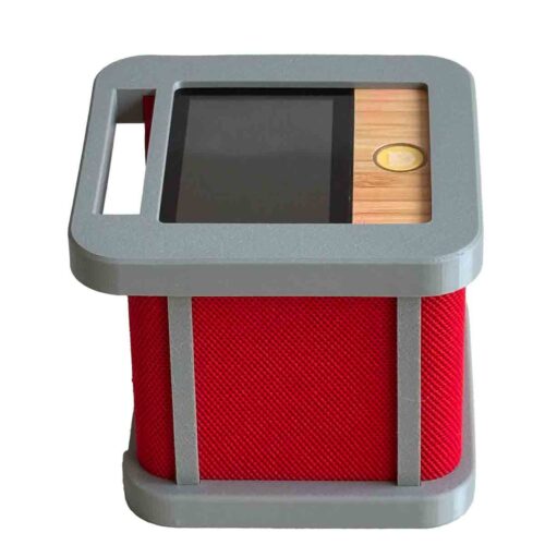 Tigerbox Schutzhülle (Grau) – TPU Fallschutz mit Griff