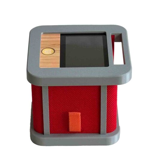 Tigerbox Schutzhülle (Grau) – TPU Fallschutz mit Griff